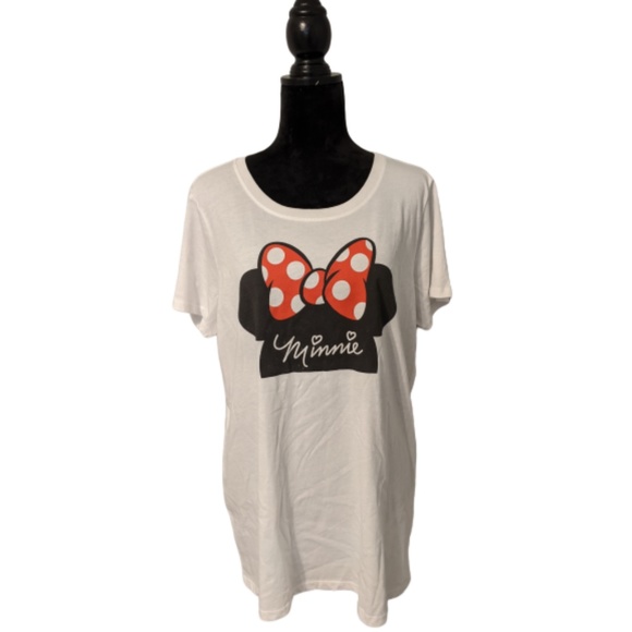 torrid Tops - Torrid Disney Minnie Mouse Ears Crew Neck T-Shirt